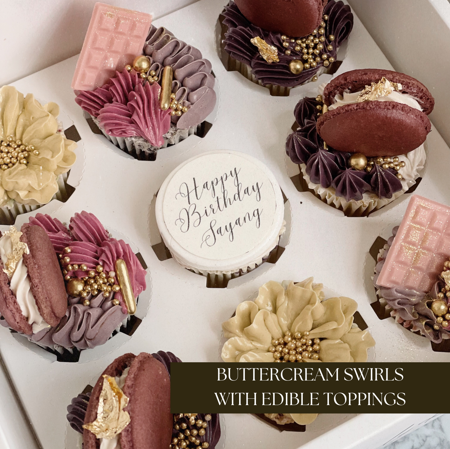 9s Cupcake Set
