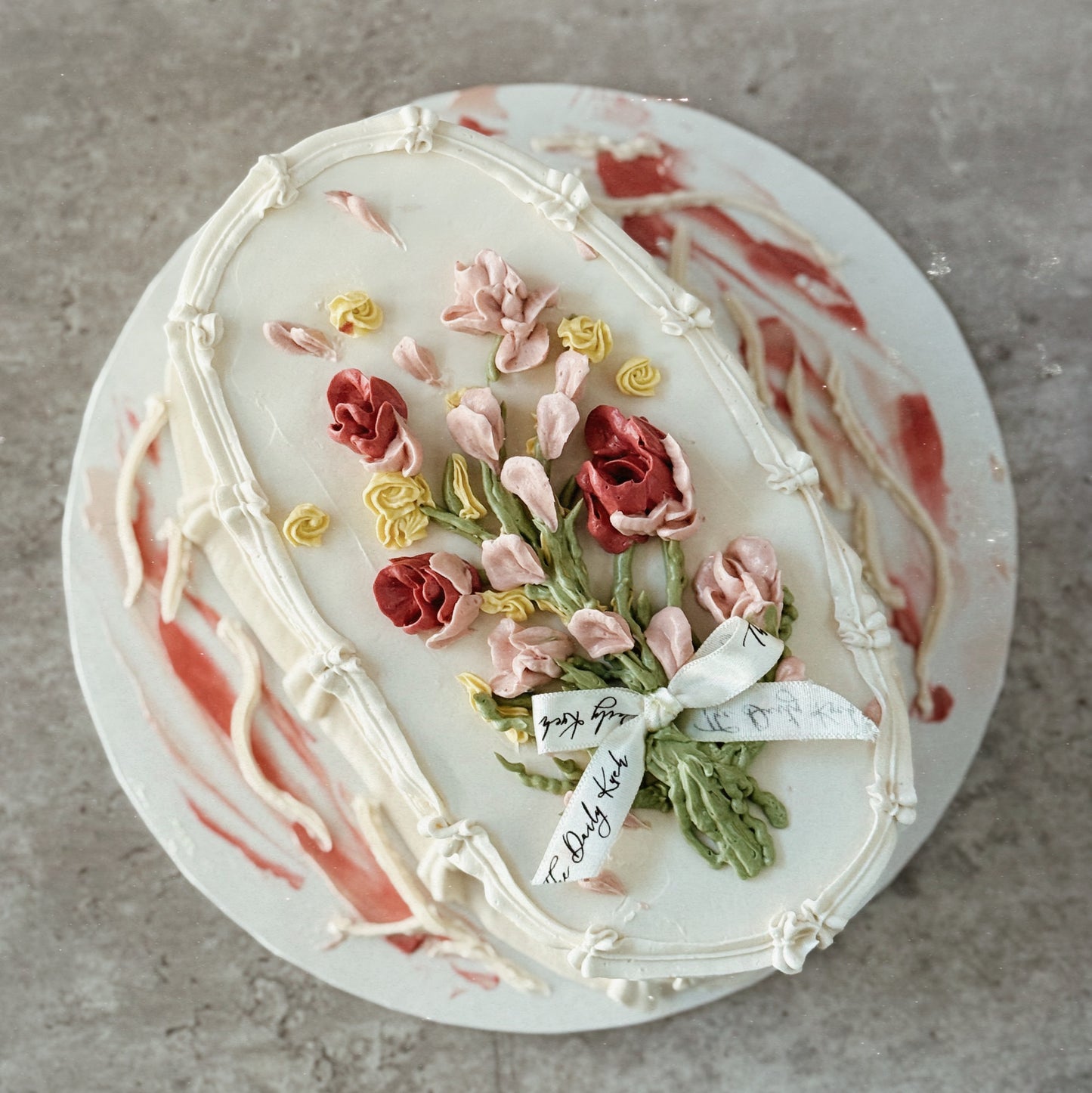 OVAL - Embroidered Bloom