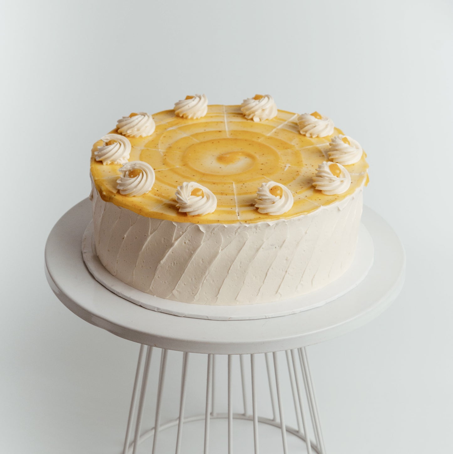Vanilla Lemon Curd Wholecake