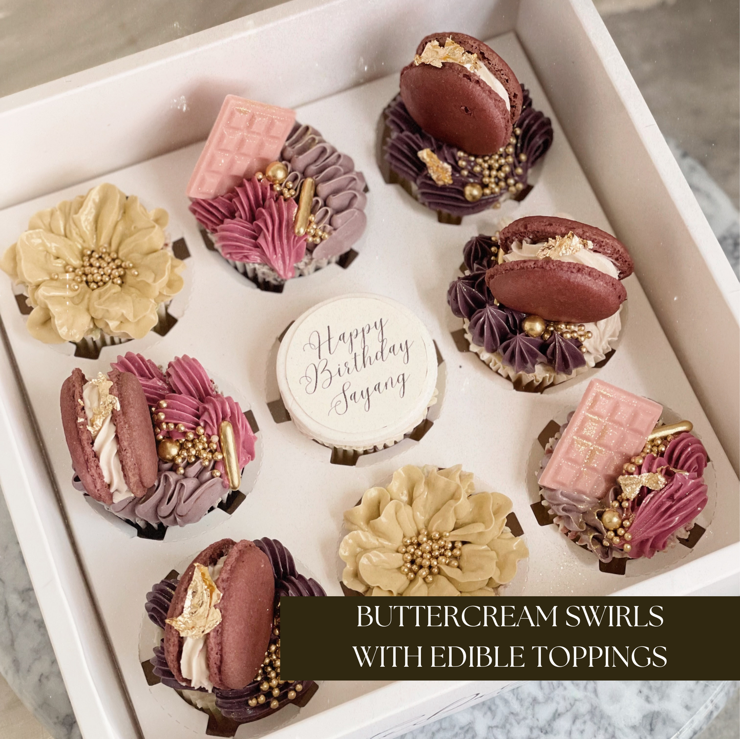 9s Cupcake Set