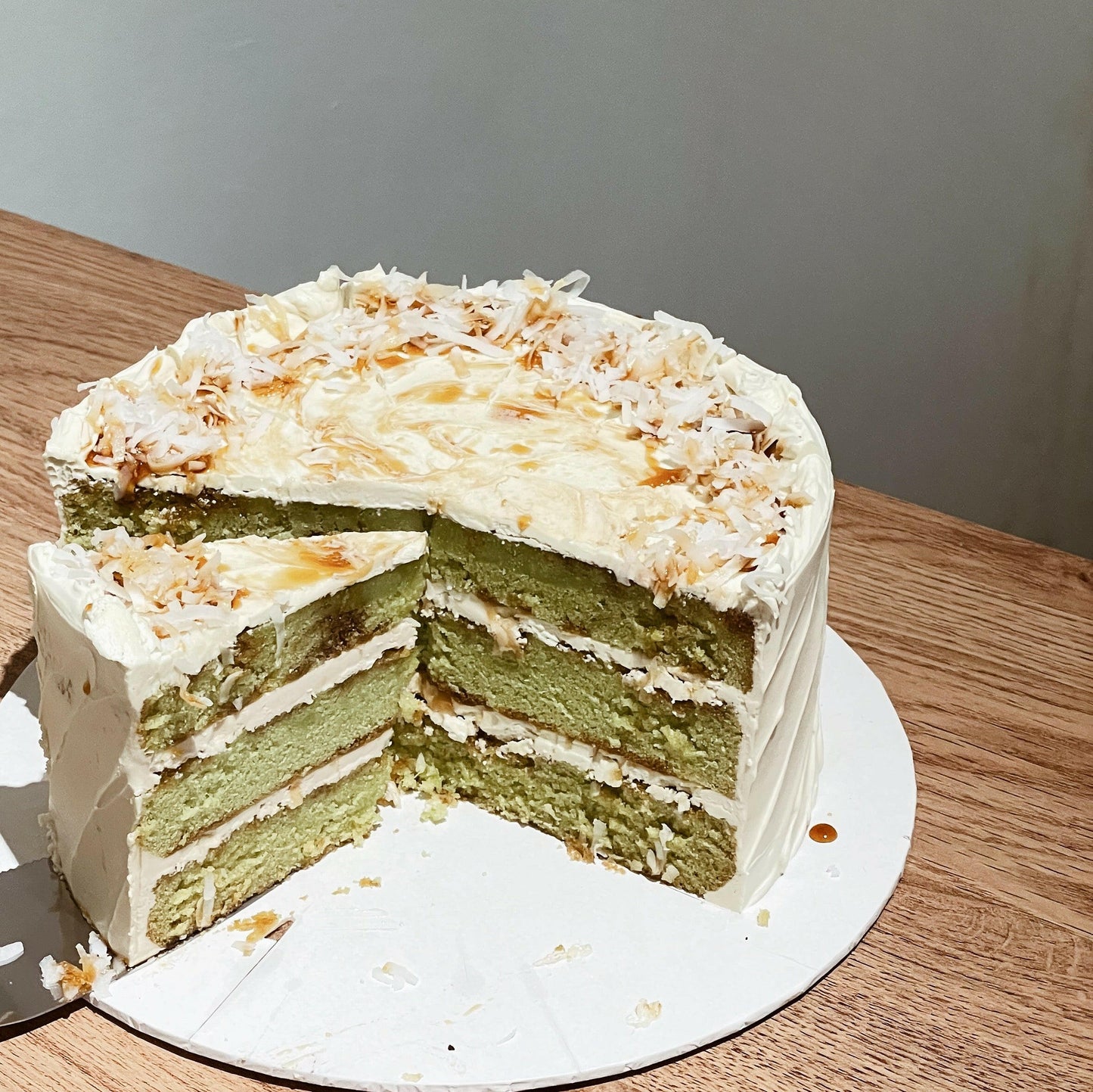 Pandan Gula Melaka Wholecake