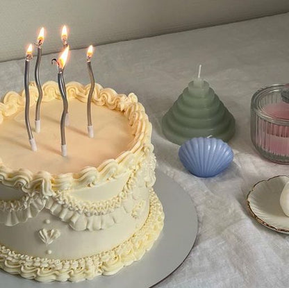 Swirly Candle (1 pc)