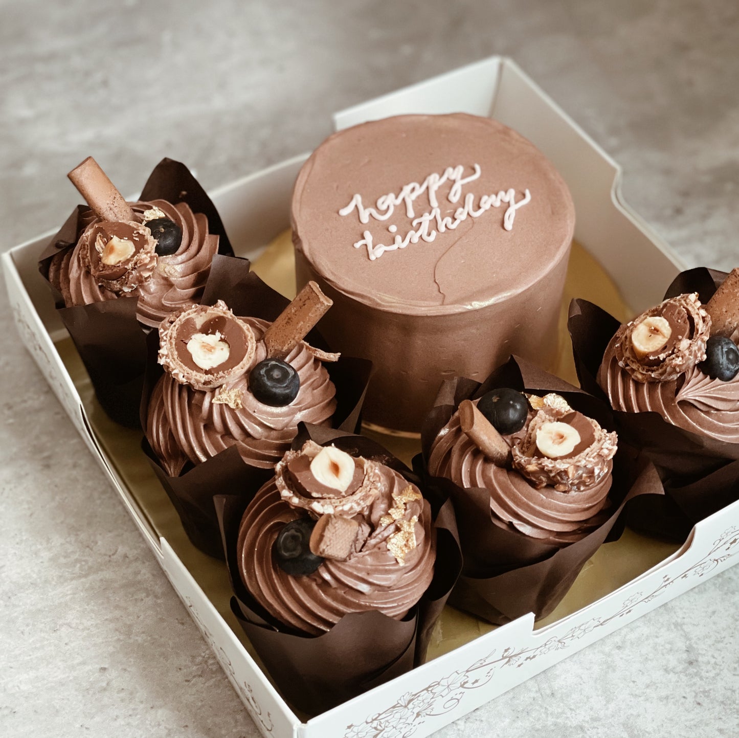 GIFT SET Muffin Cake Box The Daily Kueh
