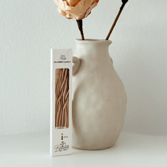 Swirly Candle (6 pcs)