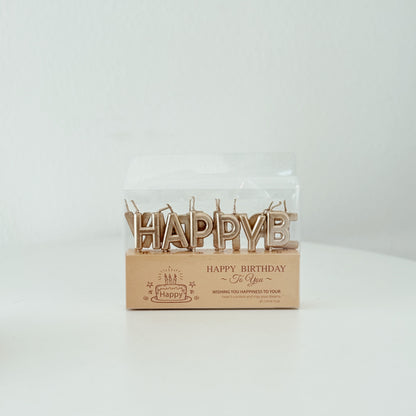 Candle - HAPPY BIRTHDAY