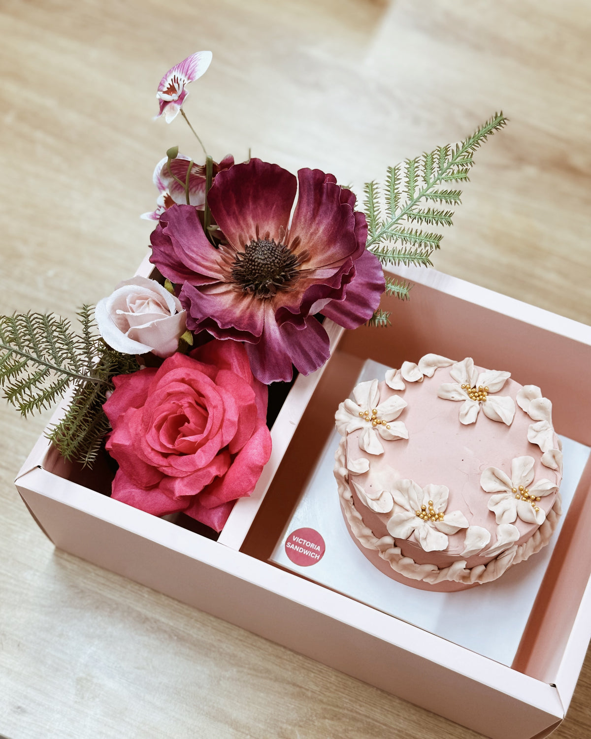 Flower Cake Box