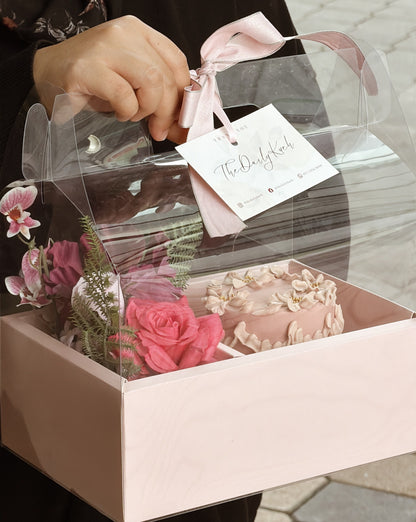 Flower Cake Box