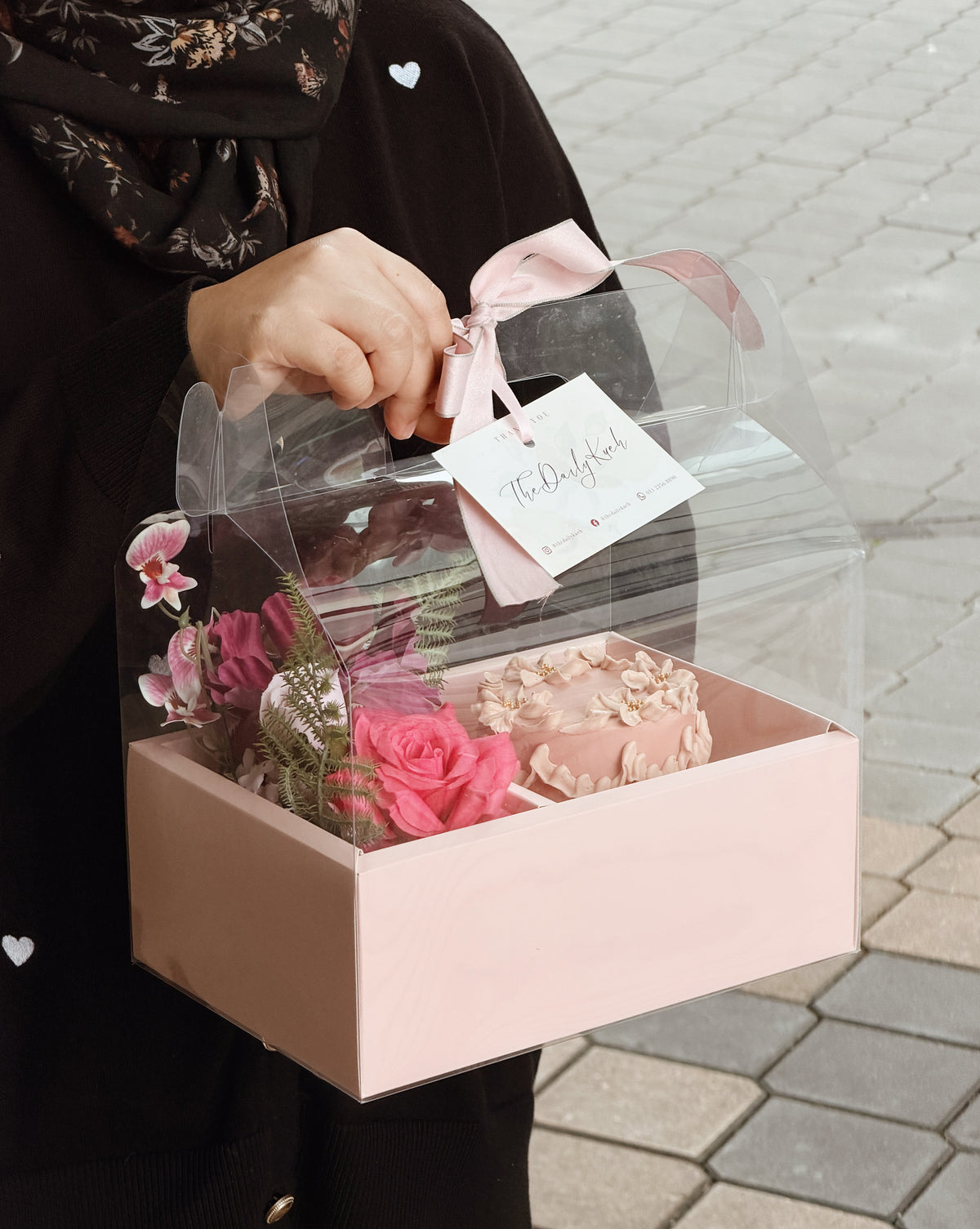 Flower Cake Box