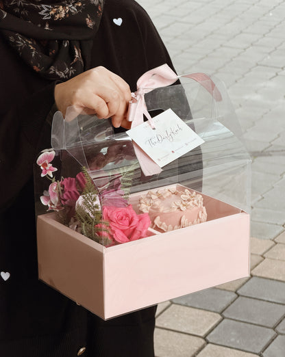 Flower Cake Box