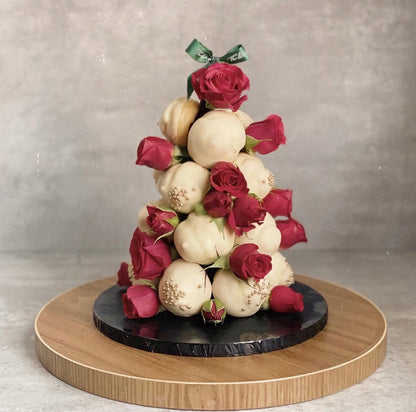 The Holiday Choux Tower